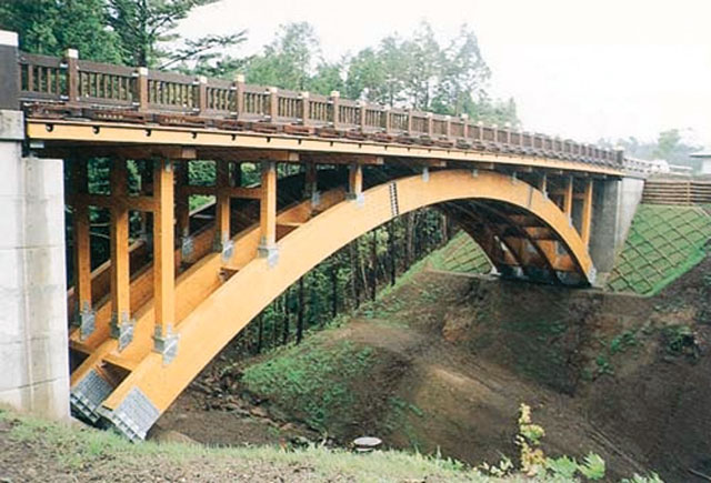 杉の木橋